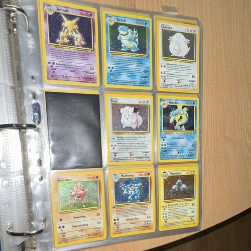 Pokémon base set komplett - base,