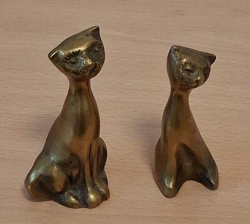 Messing katze mid century - 2, mid-century