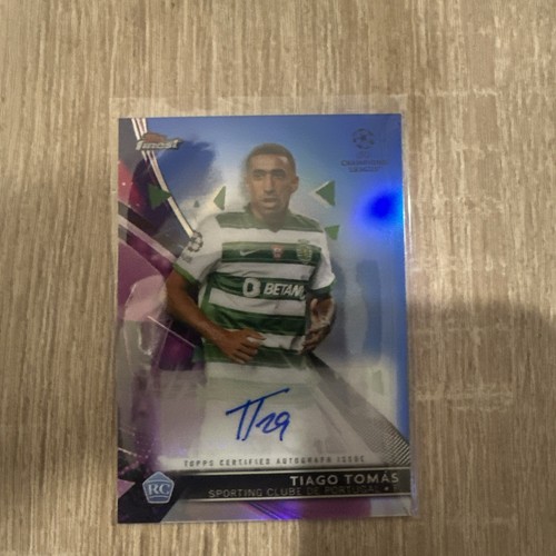 Tiago tomas topps finest - finest, auto