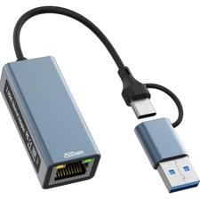 2.5G USB LAN Adapter 2 in 1