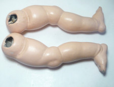 2 Antike Puppen Beine L - 33cm