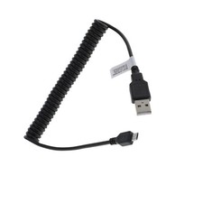 Ladekabel USB Kabel Spiralkabel für TomTom Rider 40 50 400 410 420 450 500 550