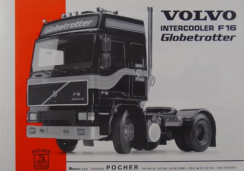 Pocher bauanleitung volvo - 1:8,