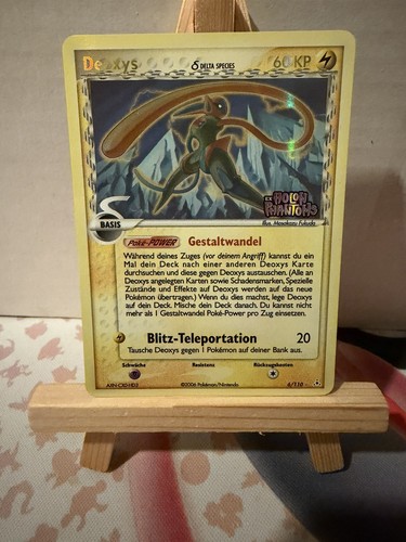 Pokémon deoxys holo stamp - holo,