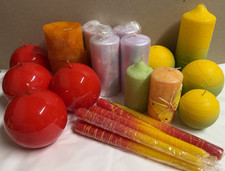 8kg Kerzen, Stumpenkerzen