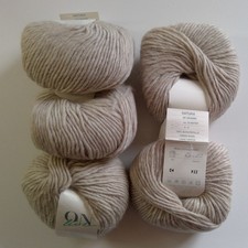 5 Knäuel ONline Linie 62 Natura Farbe 04 Wolle 250g