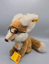 Steiff Fuchs Bausparkasse Schwäbisch Hall 7957/22 22cm KFS mit Etikett 80er