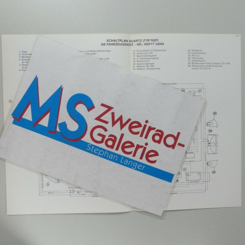 Piaggio quartz typ nsp - piaggio,