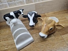 Kuhkopf Eierbecher & Toastständer von Wachtel Keramiktopf 2010 2011