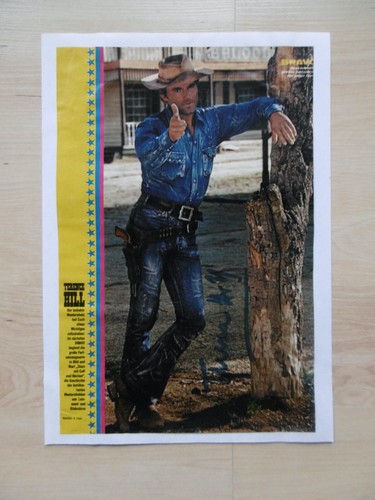 Terence hill autogramm signed - autogramm,