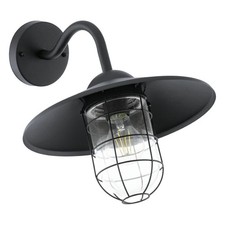 EGLO Außen-Wandlampe Melgoa, 1 flammige Außenleuchte, Wandleuchte aus verzinktem