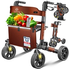 Neu braun rollator - braun,