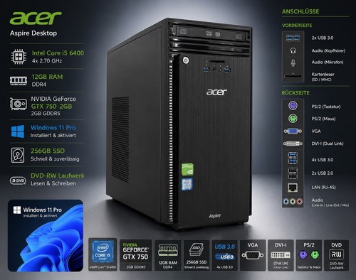 Acer aspire 6400 2 - aspire, i5