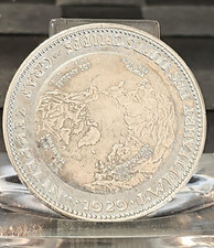 Medaille, Deutschland, 1929, "1. WELTFAHRT DES LUFTSCHIFFS GRAF ZEPPELIN 1929"