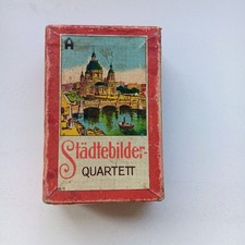 Antikes Städtebilder Quartett