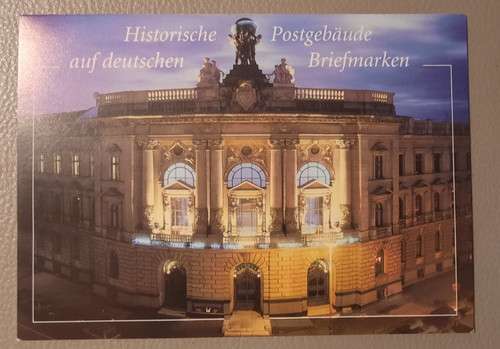 Historische postgebäude auf - historische,