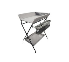 WEBABY Wickeltisch klappbar grau – Platzsparender Wickeltisch für Babys - Gut