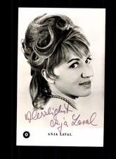 Anja laval autogrammkarte - anja,