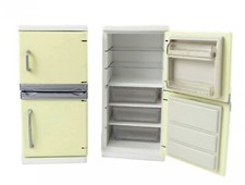 Puppenhaus Creme Kühlschrank