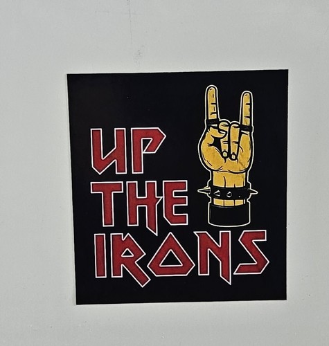 Sticker the irons fist band - the,