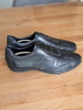 Geox Slipper Respira, Gr. 44, Herren, schwarz, mit Schuhspanner