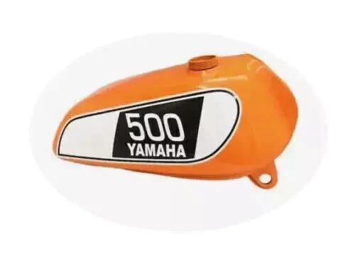 Yamaha 500 orange - tt,