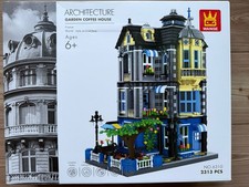 WANGE Garden Coffee House 6310 Klemmbaustein Haus 2313 Teile OVP