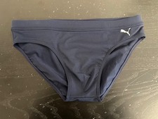 #E120: PUMA Herren Badehose  Klassischer Badeslip 701231470 navy Gr.M