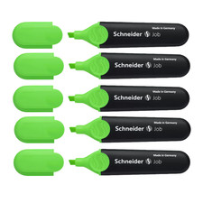 5x Schneider Textmarker Job