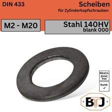 DIN 433 - Unterlegscheiben
