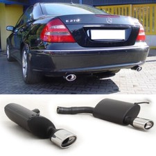 Ulter Duplex Sportauspuff für MERCEDES E-CLASSE W211 E500 Bj. 01-08 je 1x120x80