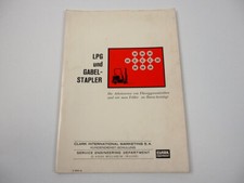 Clark gabelstapler lpg wartung - clark,