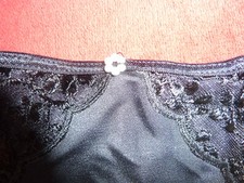 String Tanga NEU SCHWARZ Gr. M