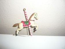 Altes Karussellpferd Christbaumschmuck