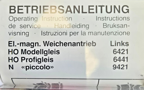 Fleischmann 6441 - h0,