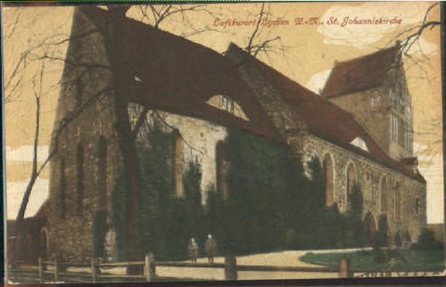 Lychen kirche ungelaufen - ungelaufen, ca