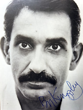 Ben Kingsley signed Autogramm 10x15 Foto original Gandhi Oscar-Preisträger