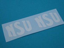 Nsu schriftzug logo - nsu, "nsu"