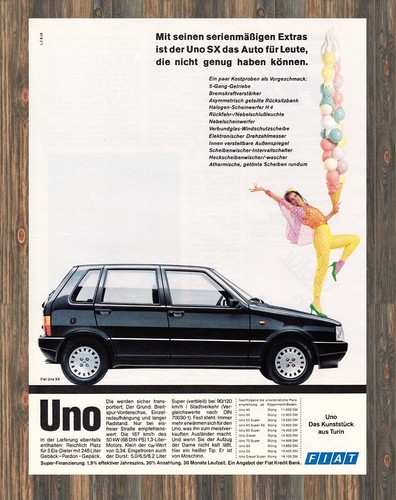 Fiat uno reklame - -,