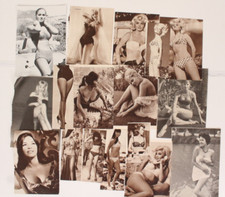 Pin up Model Girls Fotos Poster 50er 60er Jahre Zeitungsausschnitte vintage