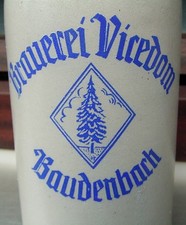 Alter 1 Liter Bierkrug