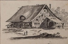 Wohnhaus mit Reetdach