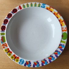 Thomas " BRIGITTE EXTRA MODELL ZAHLENSPIEL " Suppenteller ca. 19 cm / RARITÄT