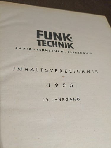 Funktechnik 1955 - funktechnik,
