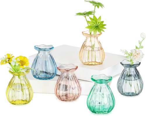Glasseam glas kleine vasen - glas,