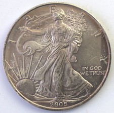 USA One Dollar American Silver Eagle 2006 1 Unze Silber 31,1g. 1oz. 0.999 Ag.