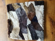 Kissenhülle Lammfell,Sitzkissen,gebraucht/unbenutzt, sehr guter Zustand, 45cm×4