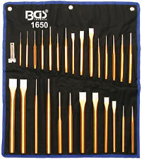 BGS 16560 Meißel- und Durchschläger-Satz 28-tlg Durchtreiber Splinttreiber