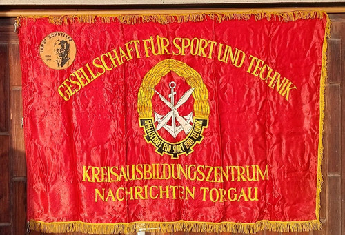 Große fahne ehrenbanner ddr - große,