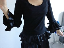 Flamencobluse volant bluse - flamencobluse,,